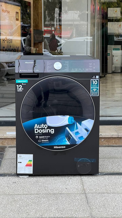 لباسشویی هایسنس 12 کیلو WD5S1245BB