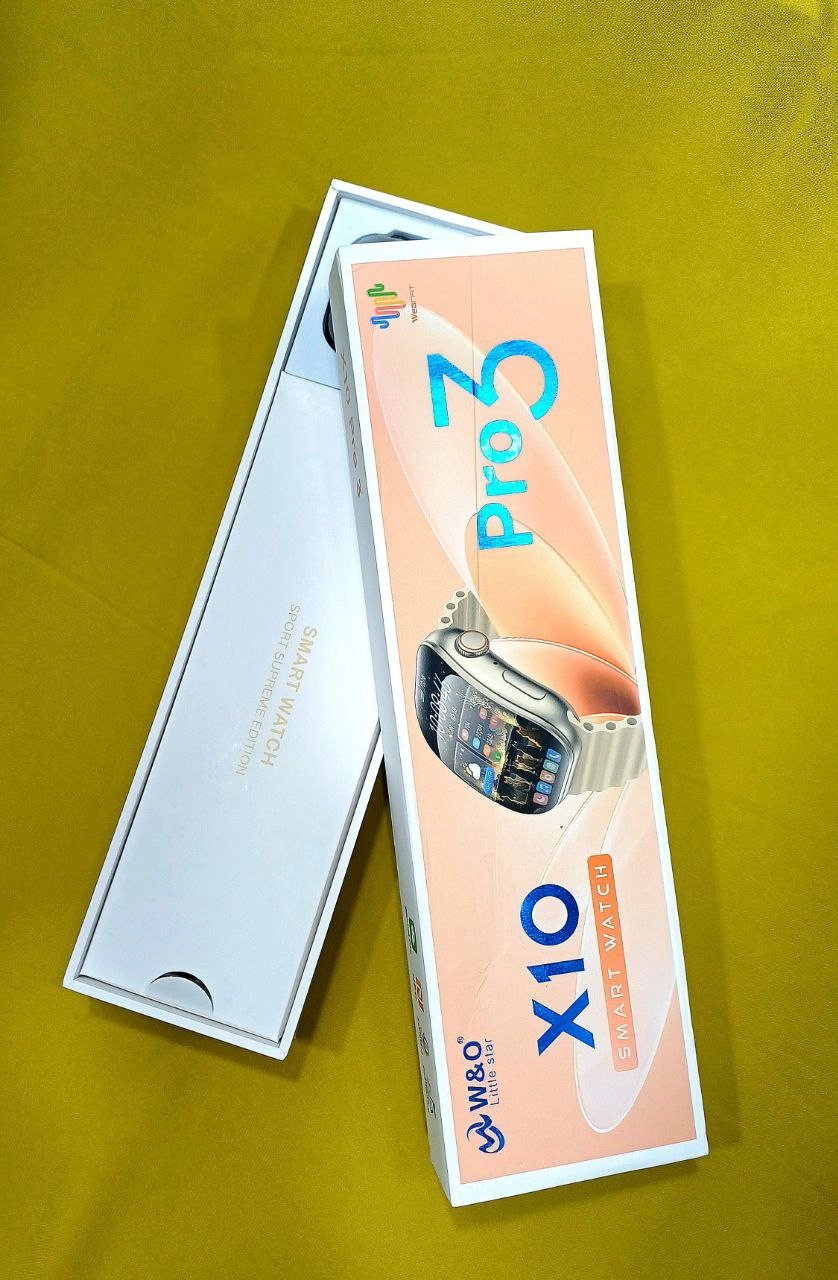 ساعت هوشمند W&O مدل X10 pro3 صفحه منحنی