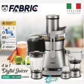 آبمیوه گیری 4 کاره فابریک ایتالیایی FDJ2415