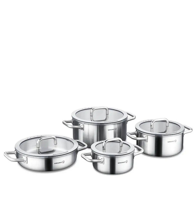 سرویس قابلمه استیل کرکماز AURA A2794