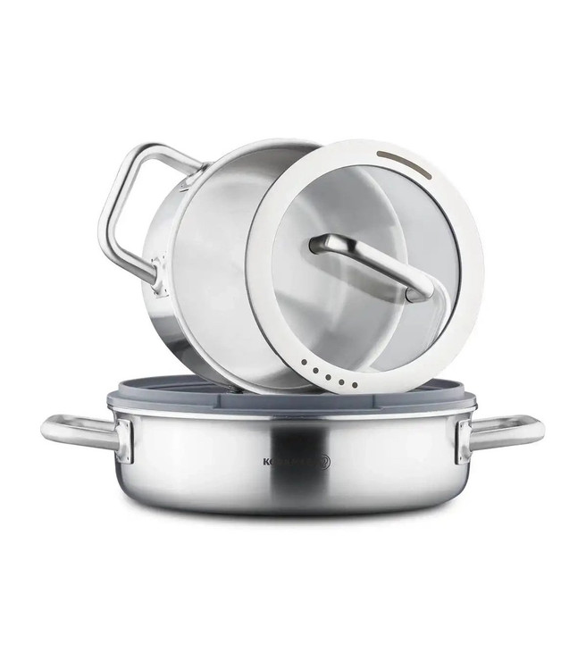 سرویس قابلمه استیل کرکماز AURA A2794