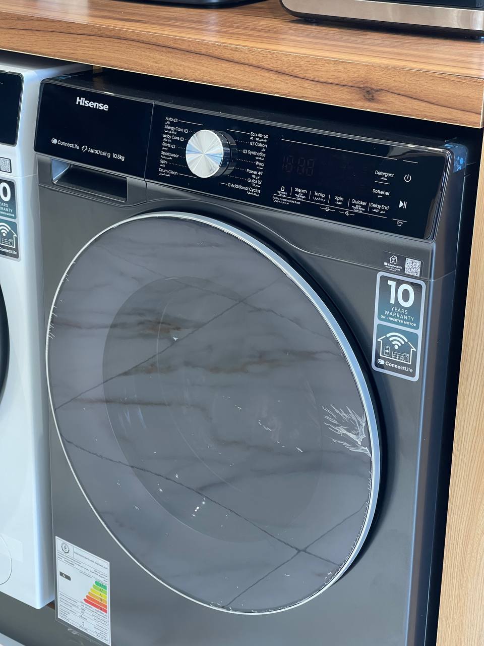 لباسشویی 10.5 کیلو هایسنس مدل WF5S1045BB