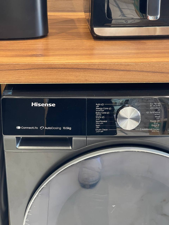 لباسشویی 10.5 کیلو هایسنس مدل WF5S1045BB