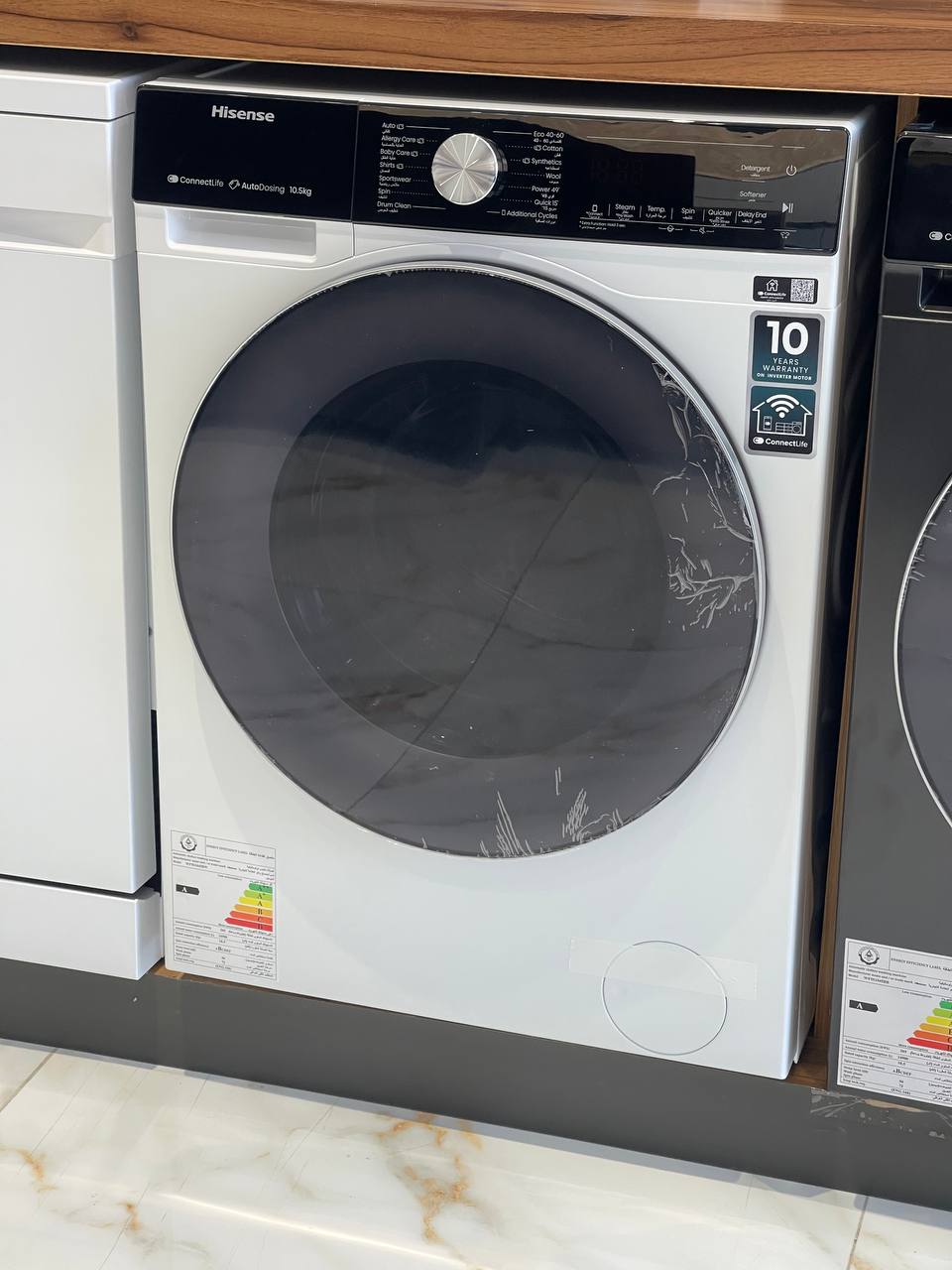 لباسشویی 10.5 کیلو هایسنس مدل WF5S1045BB