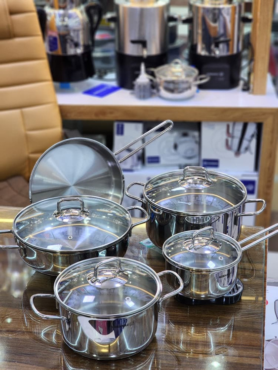 سرویس قابلمه 9 پارچه کرکماز A1609