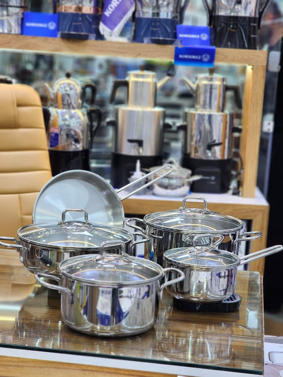 سرویس قابلمه 9 پارچه کرکماز A1609