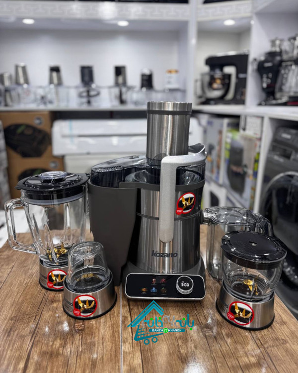 آبمیوه گیری حرفه ای 4 کاره کوزانو KJ18