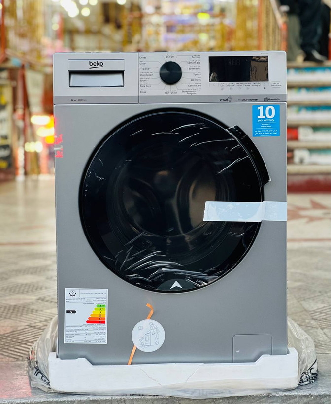 لباسشویی 12 کیلو بکو ترکیه مدل WTE12726S